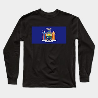 New York Flag Long Sleeve T-Shirt